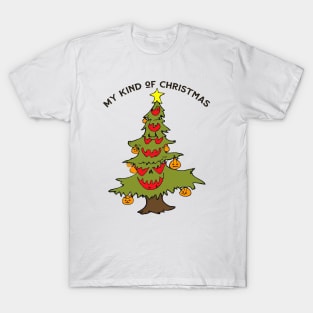 Halloween Christmas Tree T-Shirt